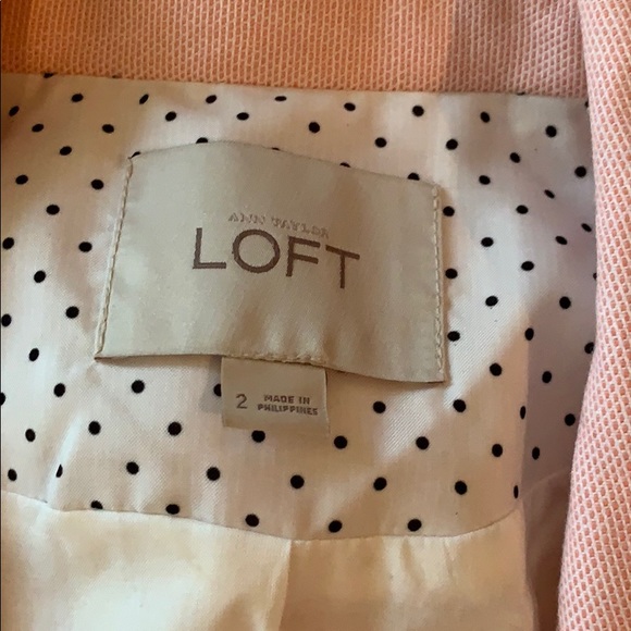 Pink Ann Taylor LOFT blazer - Picture 2 of 5